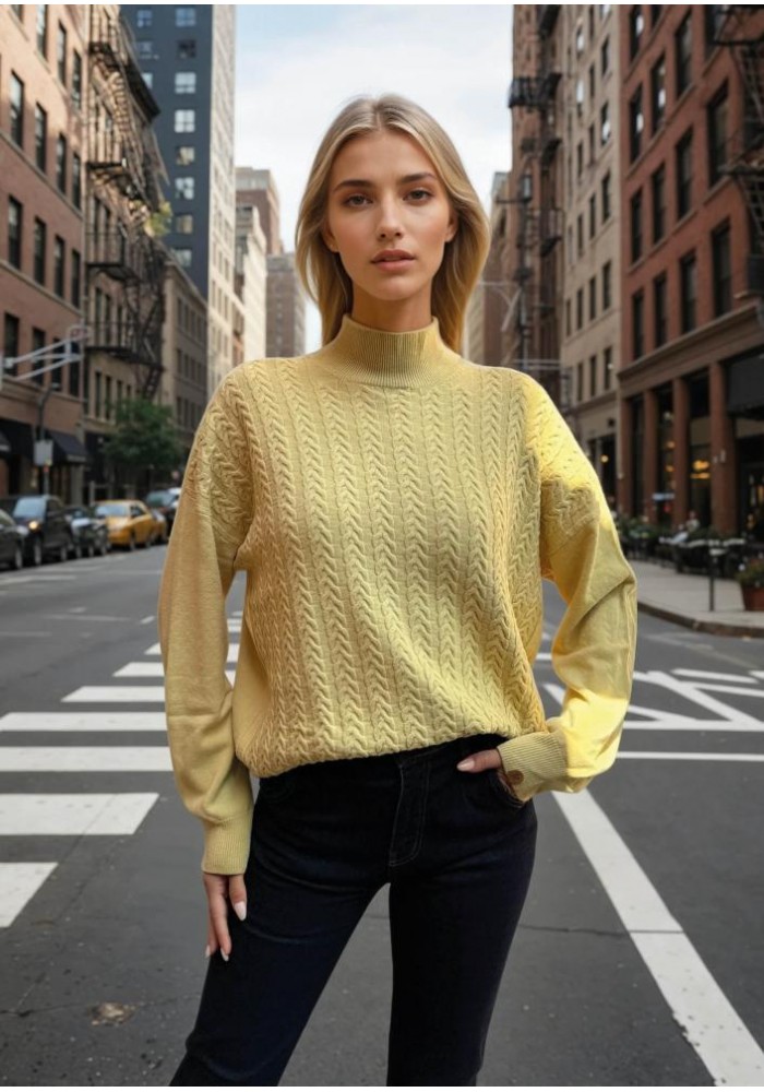 Magenta kötött felső