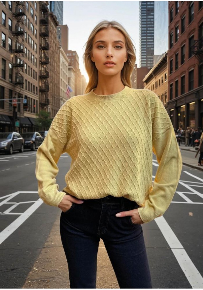 Magenta kötött felső