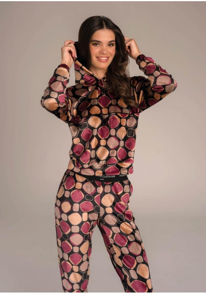 Magenta melegítő felső