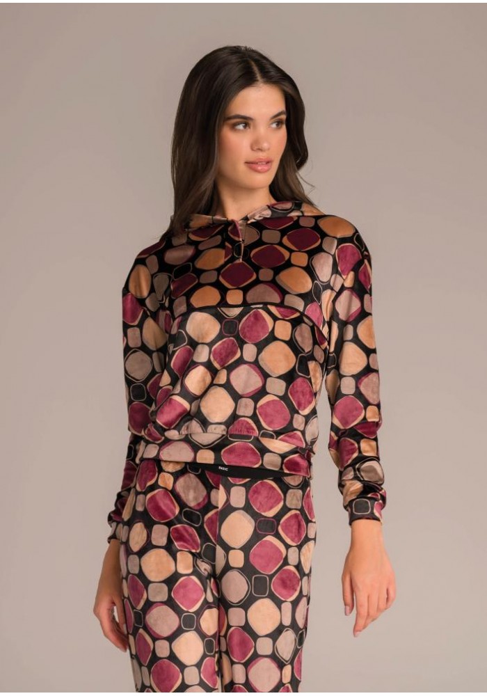 Magenta melegítő felső