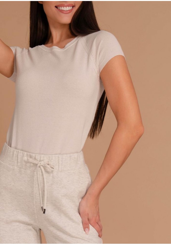 Magenta kötött felső