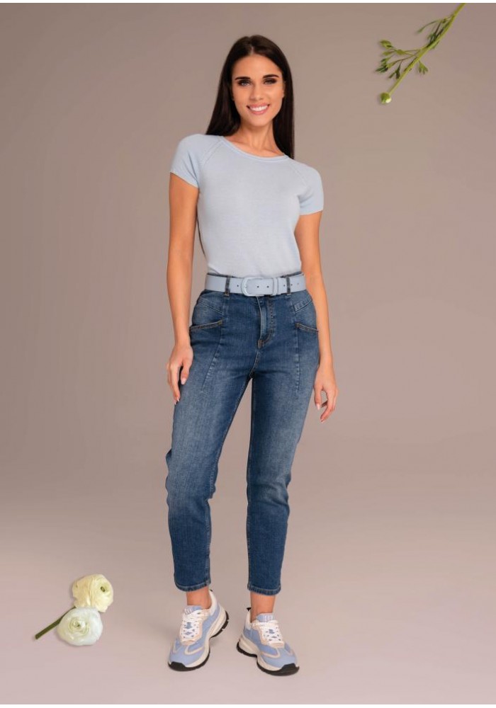 Magenta kötött felső