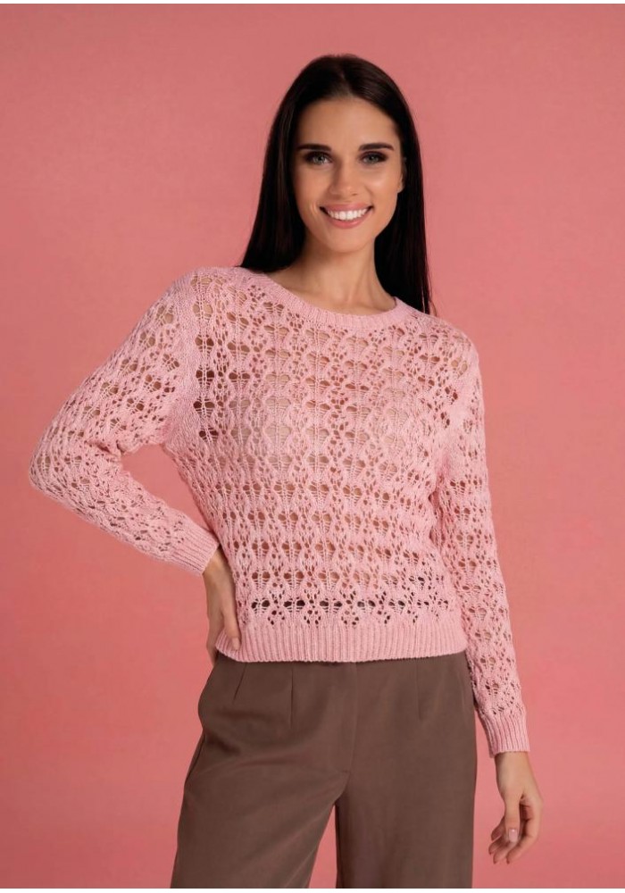 Magenta kötött felső