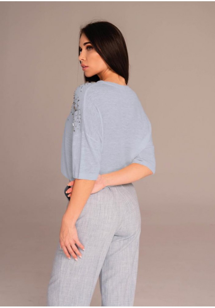 Magenta kötött felső