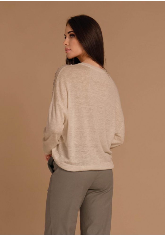 Magenta kötött felső