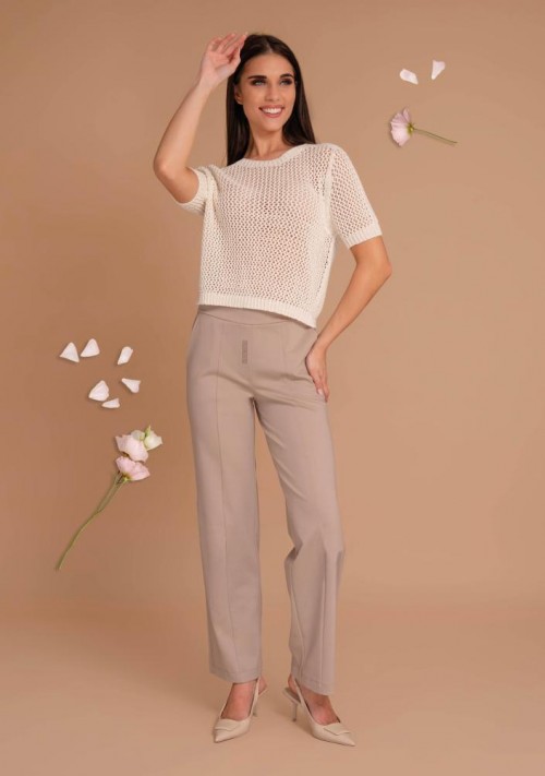 Magenta kötött felső 