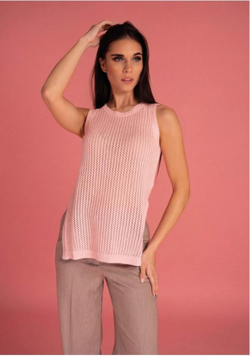 Magenta kötött felső 