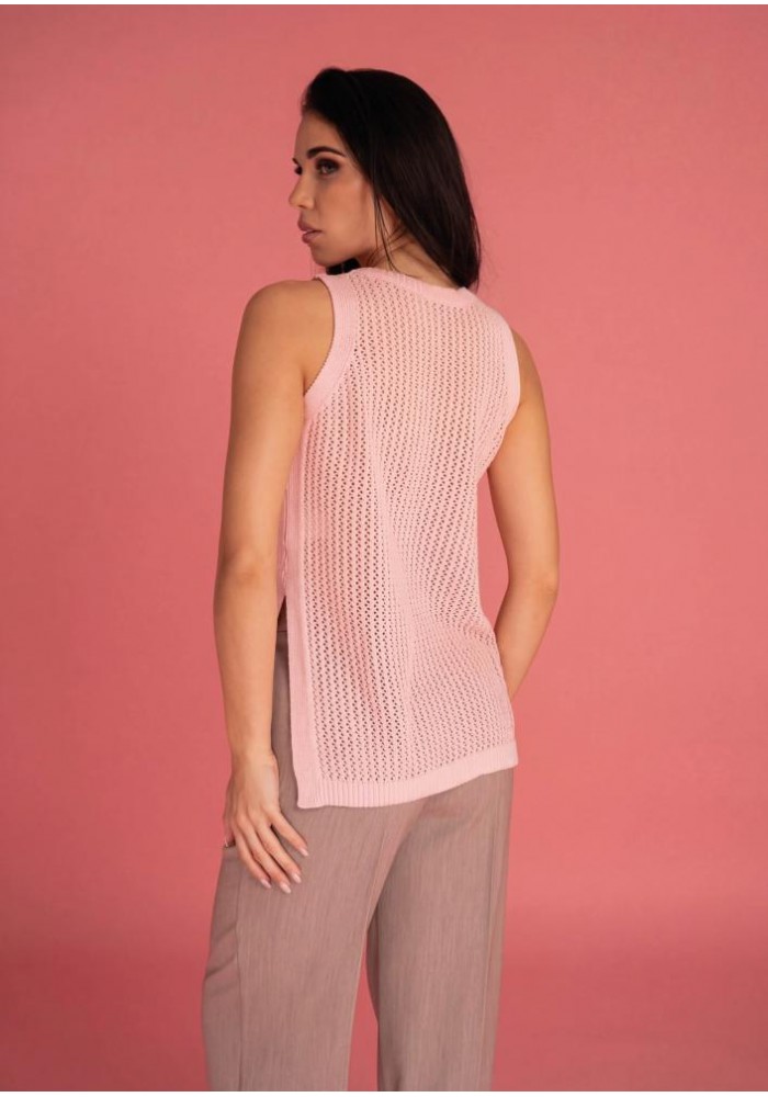 Magenta kötött felső