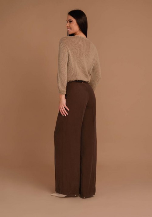 Magenta kötött kardigán 