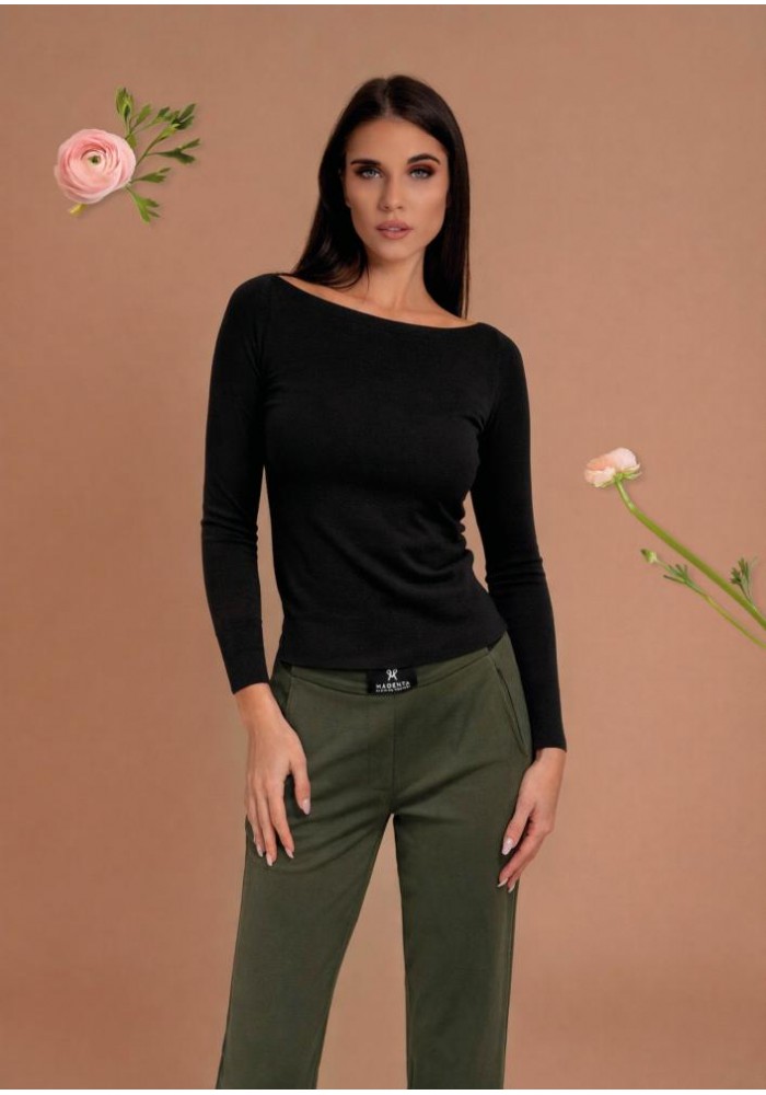 Magenta kötött felső