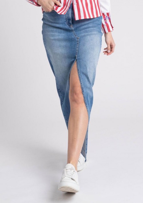 Magenta farmer szoknya 