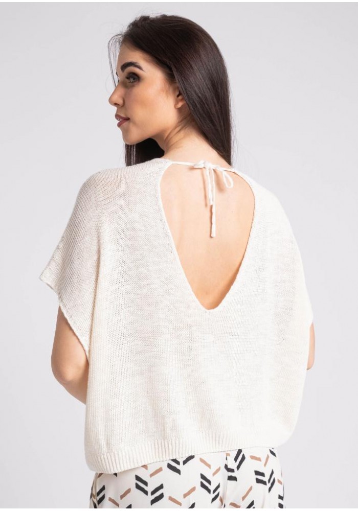 Magenta kötött felső