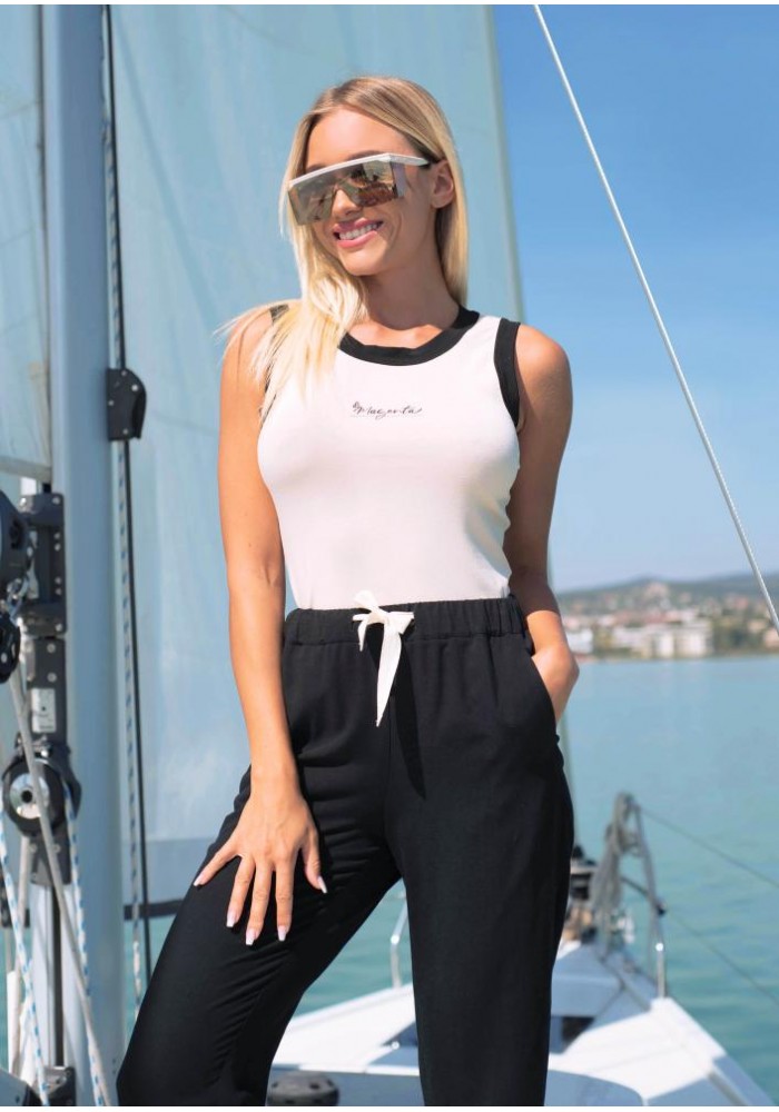 Magenta top